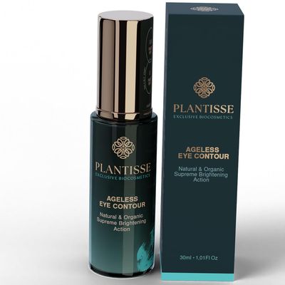 PLANTISSE Ageless Eye Contour - Natural and Organic Anti-Aging Eye Contour Cream - enhanced with Haloxyl , Inst&#39;Tight C, High and Low Molecular Weight Hyaluronic Acid