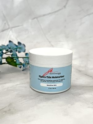 Skinovation Hydra-Tide Moisturizer, 1.7 oz - Multi-Tasking, Long-Lasting Face Cream with Peptides, Ceramides Snow Mushroom Extract for Skin Barrier Repair and Anti-Aging