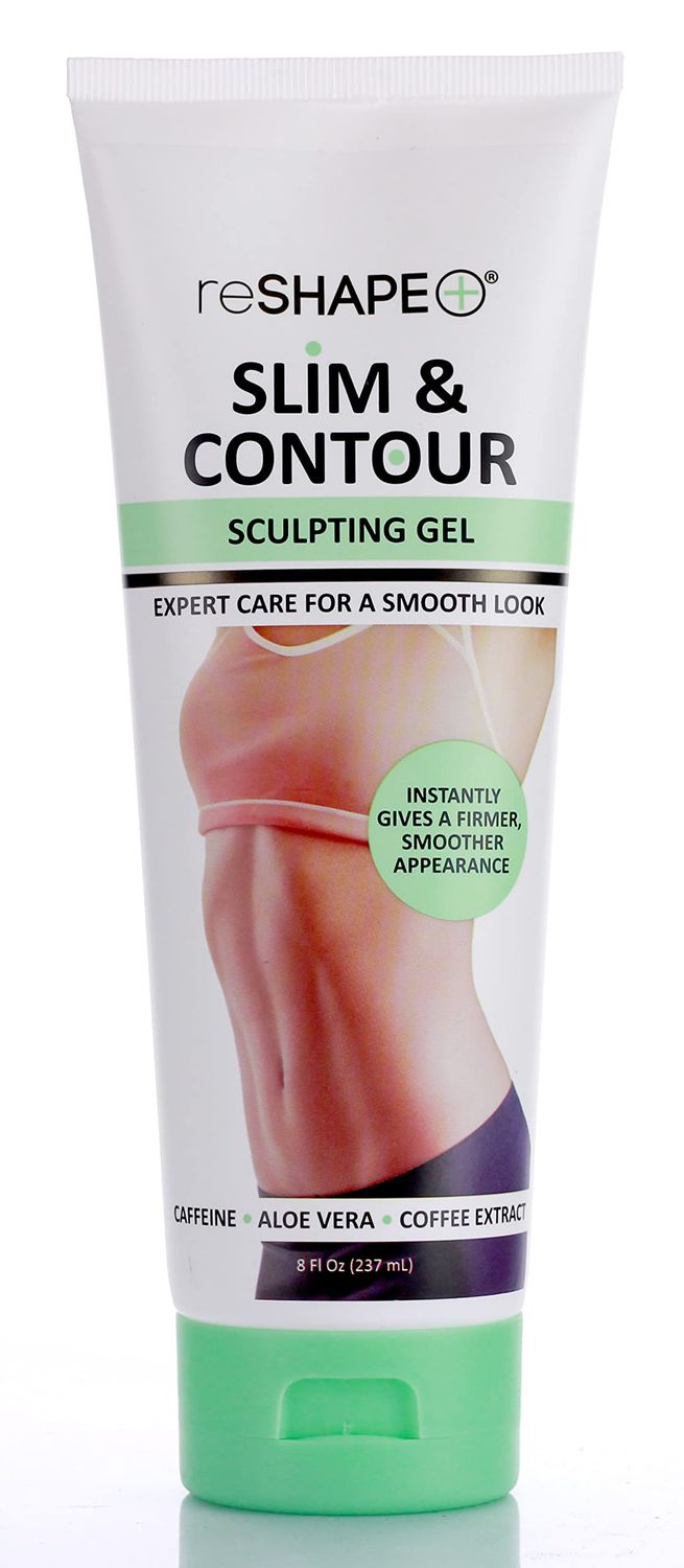 Reshape Tummy Tightening Cream Anti Cellulite Slimming Body Firming Gel - Body Sculpting Hydrating Gel Fades Stretch Marks, Tightens Loose Belly Skin Skin On Legs, Arms, Body, Butt