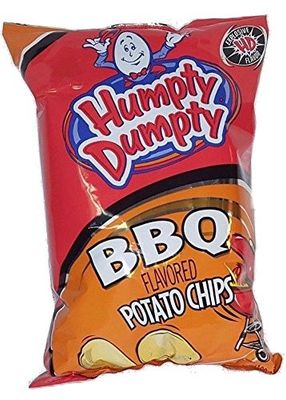Humpty Dumpty BBQ Potato Chips, 6 Ounce, 6 Count