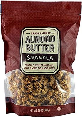 Trader Joe s Almond Butter Granola, Crunchy, 12 Oz (Pack of 2)