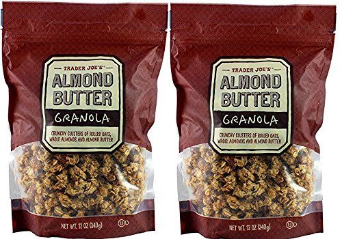 Trader Joe s Almond Butter Granola, Crunchy, 12 Oz (Pack of 2)