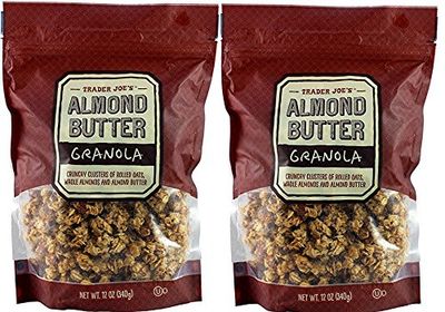 Trader Joe s Almond Butter Granola, Crunchy, 12 Oz (Pack of 2)
