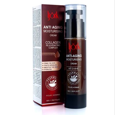 lj rk Men s Anti-Aging Face Cream Collagen Peptides Male Anti Wrinkles for Face and Neck