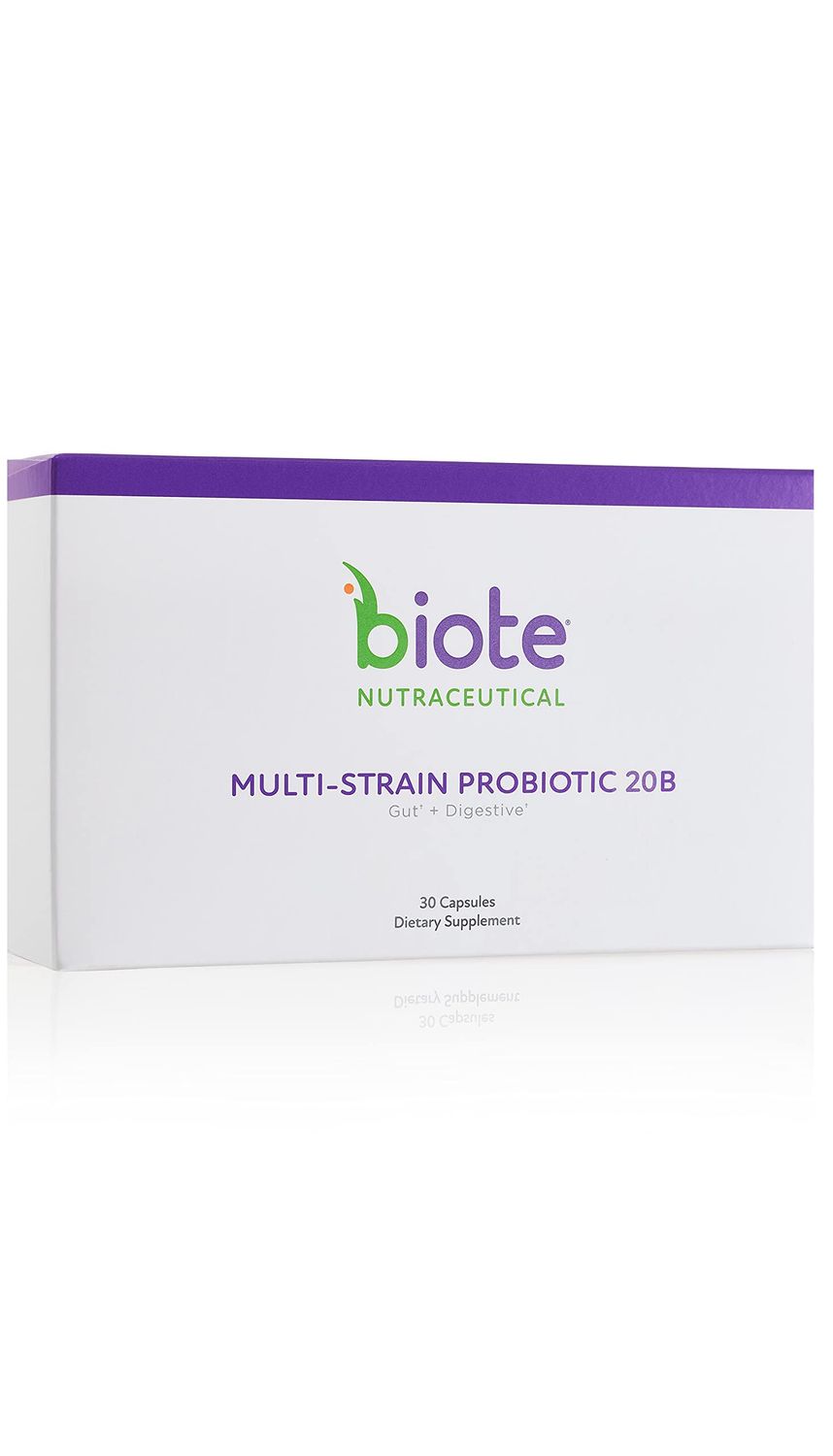 bioTE Medical - Multi-Strain Probiotic 20B - Practitioner-Grade Nutraceuticals - Gut Digestive (30 Capsules)