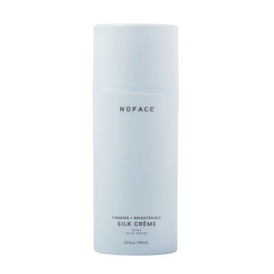 NuFACE Silk Creme Activator - Brightening Firming Conductive Serum for Microcurrent - Powered by IonPlex, 8-Phyto Actives Hyaluronic Acid to Enhance Microcurrent Facial Device Results (3.3 oz)