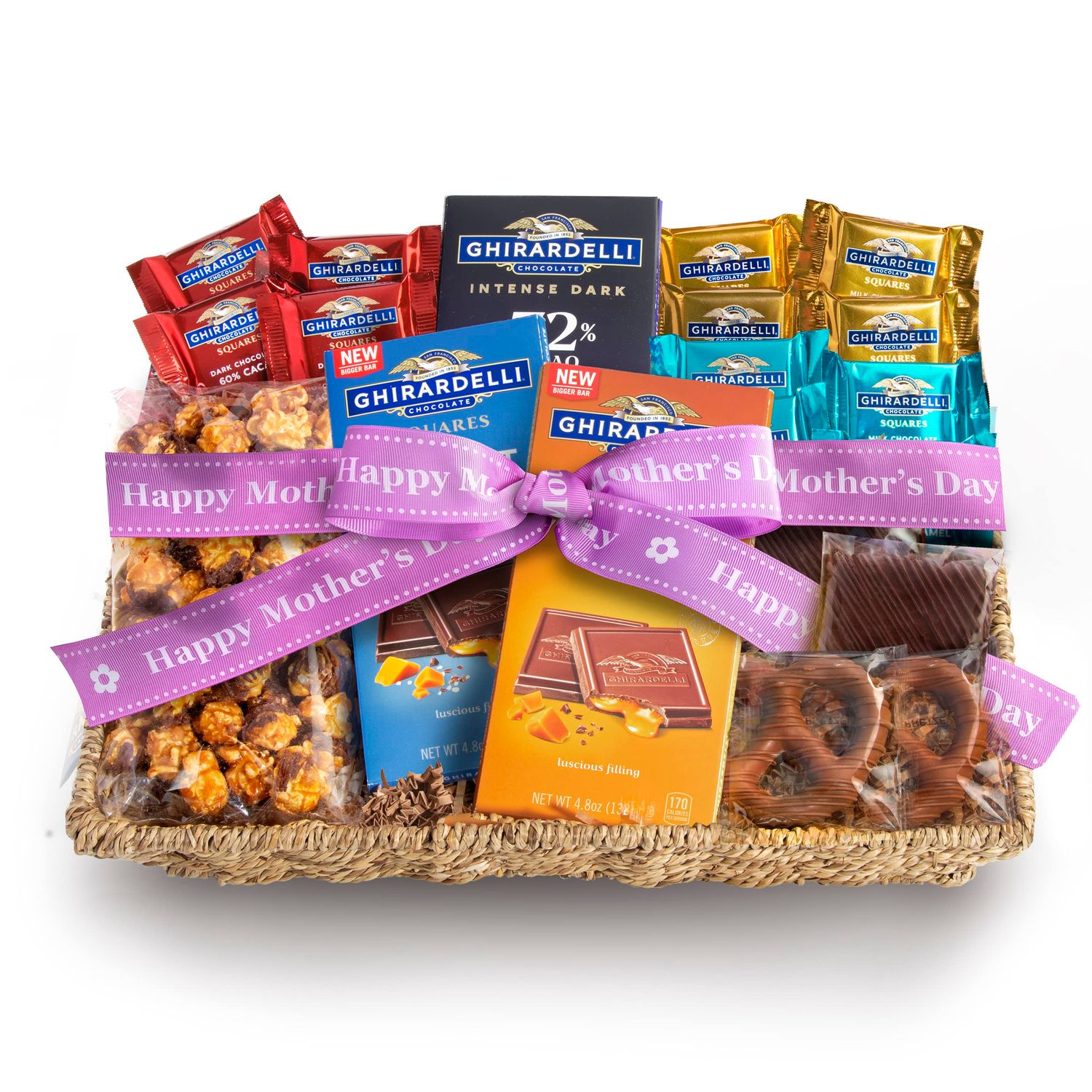 Mother&#39;s Day Signature Ghirardelli Chocolate Delights Gift Basket