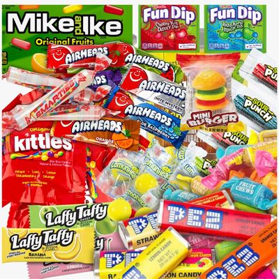 Bulk Candy Variety Pack - 4 LB Assorted Party Mix - Candy Bulk Individually Wrapped - Assortment for All Occasions: Pinata, Birthday Parties, Holidays, Office - by The Hungry Gorilla