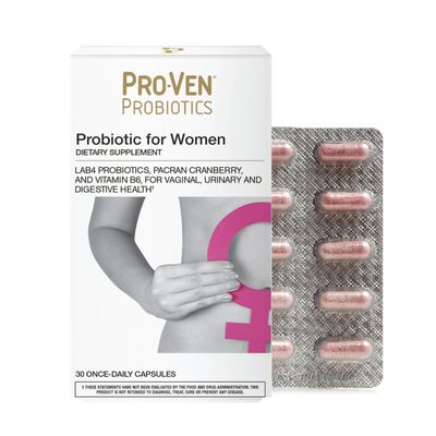 Pro-Ven Multi-strain Probiotics For Women Supports Vaginal and Urinary Tract Health 30 Capsules Lactobacillus, Cranberry, Vitamin B6 Packed With 17.5 Billion CFUs Vegetarian Vegan Friendly