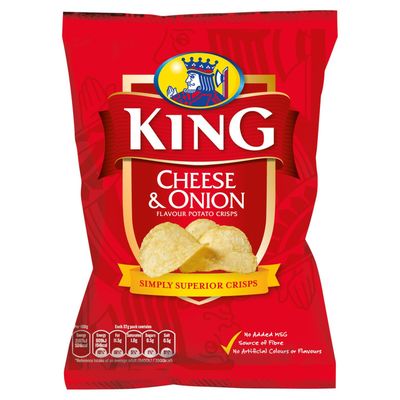 King Cheese Onion 42g (1.5oz) 5 Pack