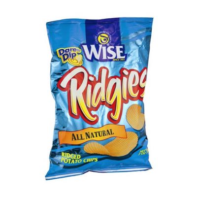 Wise Ridgies All Natural Ridged Potato Chips