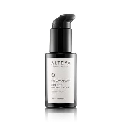 Alteya Organics Day Moisturizer Certified Organic Skin Care 1.7 Fl Oz50 mL Bio Damascena Award-Winning Face Cream With Organic Bulgarian Rose Oil