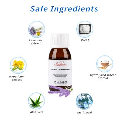 Ane Lumiere Post Peel Serum Lifting Complex Gel Treatment After Peel Moisturizer and Nourishing Anti Aging Anti Wrinkle with DMAE, lactic acid and aloe vera 1.69 fl oz 50 ml 2024