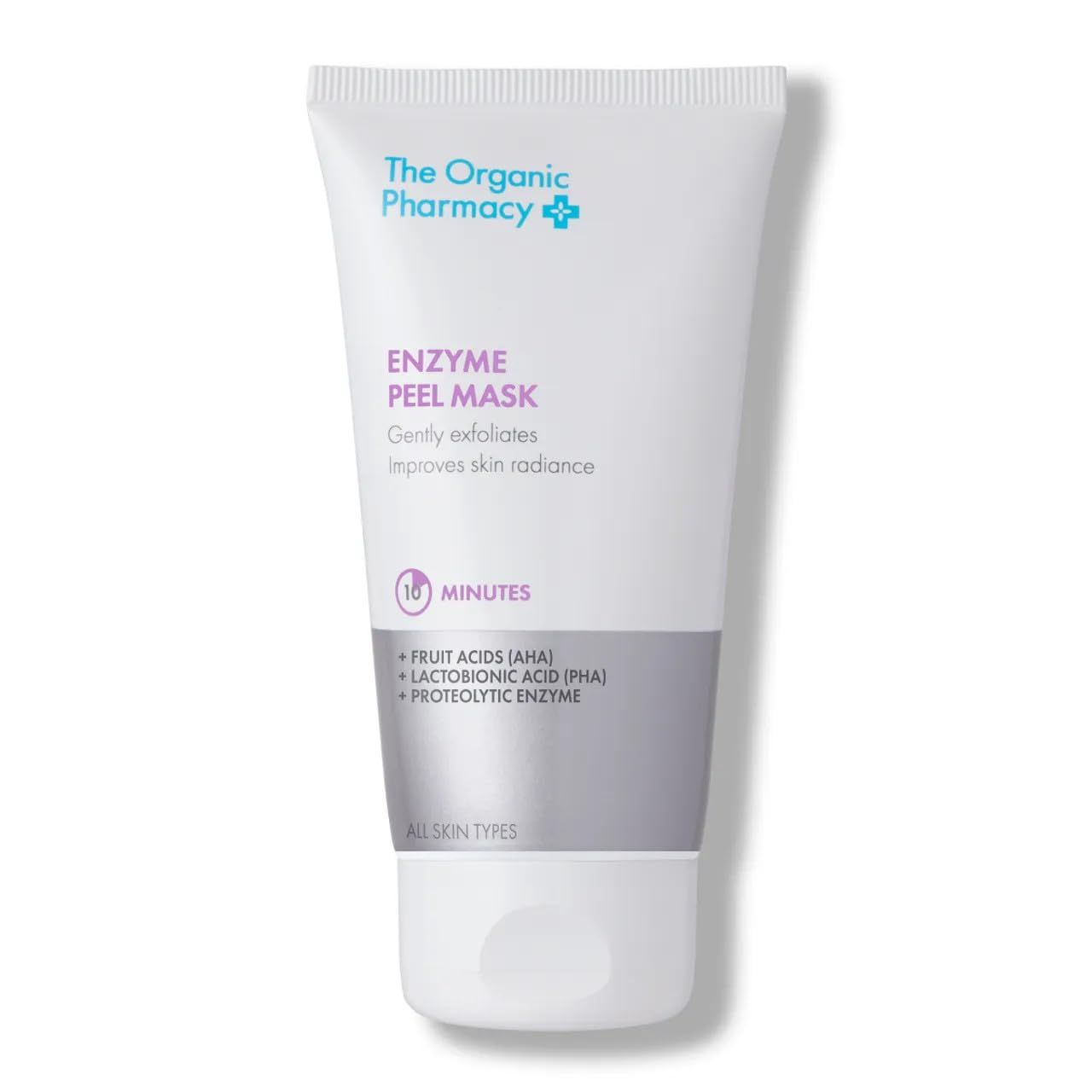 The Organic Pharmacy Enzyme Peel Mask with Vitamin C Papaya, Nourishes Skin While Exfoliating to Reduce Acne and Fine Lines 2.03 fl. oz. 60 ml