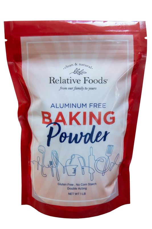 Baking Powder, 1 pound Aluminum free, Corn Starch Free, gluten free. Made in our USA allergen free facility. Premium leavening agent.