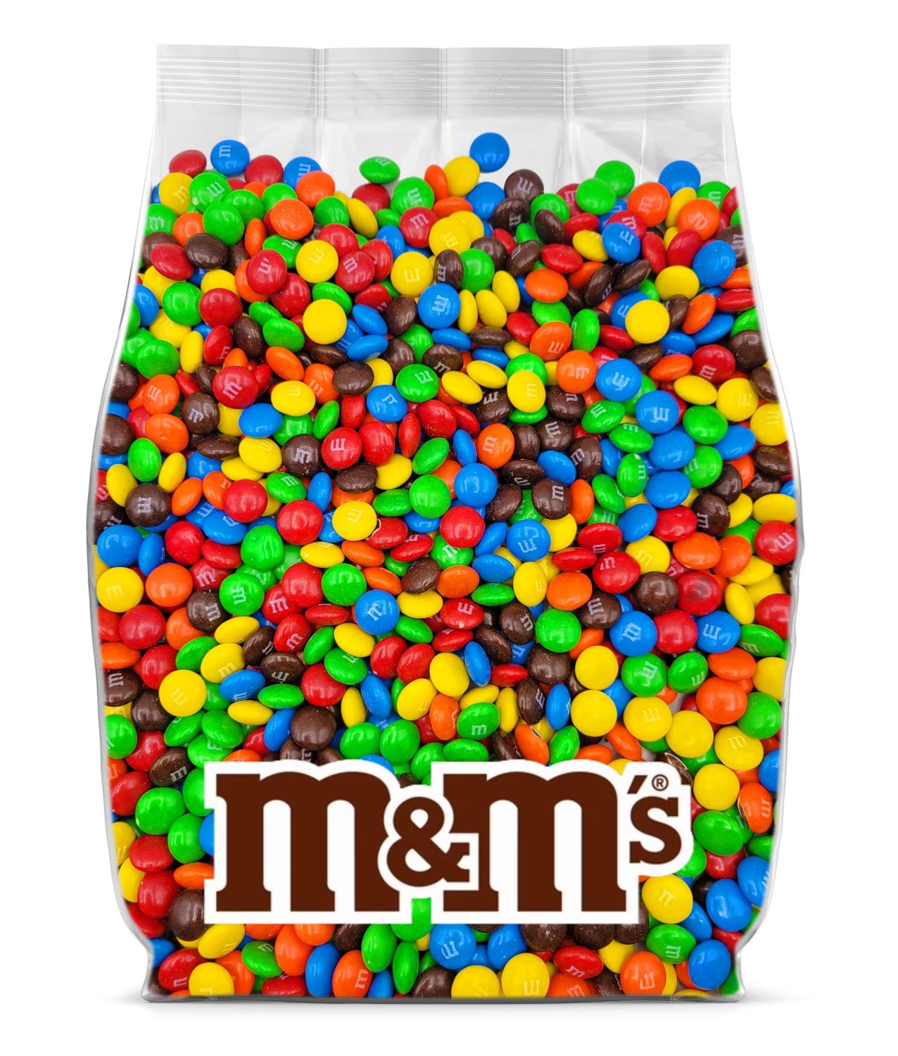 MM Milk Chocolate Candy - 2lb Bulk Milk Chocolate MMs Candy - Fun Size Bulk MM Candy - Milk Chocolate MMs Bulk Candy - Chocolate Candy Bulk Bag - 2 Pounds