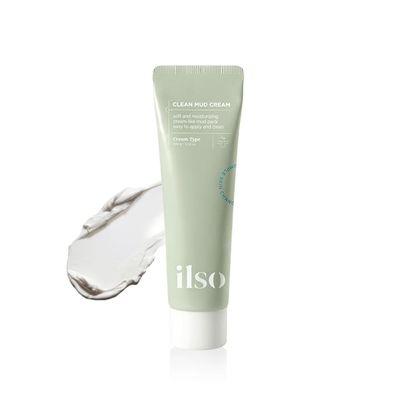 ilso Clean Mud CreamMud mask for faceReduce acne 100g