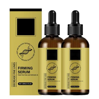 Anti-wrinkle Firming Serum, Firm and Plump Face Serum, Anti-Aging Essence, Lifting Firming Essence, Facial Essence for All Skin Types, Hydrate Moisturize (1 FL OZ, 2PC)