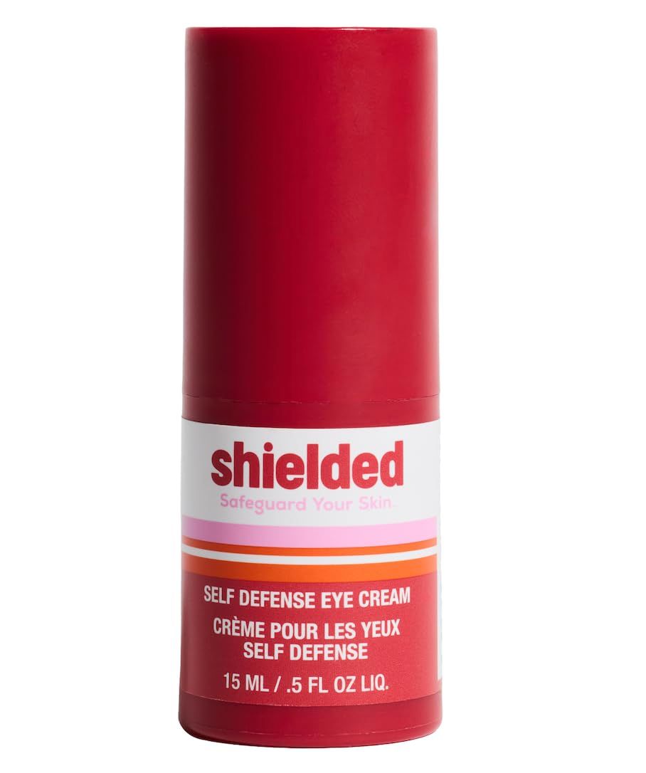Shielded Beauty Self Defense Eye Cream Hydrating Skin-Protective Eye Cream with Silver Citrate Peptides, 15ml