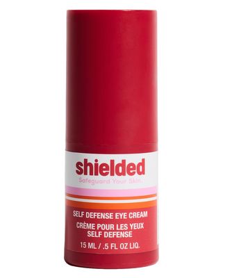 Shielded Beauty Self Defense Eye Cream Hydrating Skin-Protective Eye Cream with Silver Citrate Peptides, 15ml