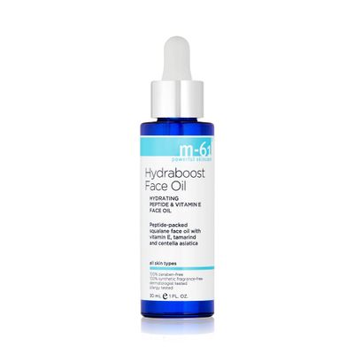 M-61 Hydraboost Face Oil - Hydrating and restorative face oil with peptides, plant-derived squalane vitamin E