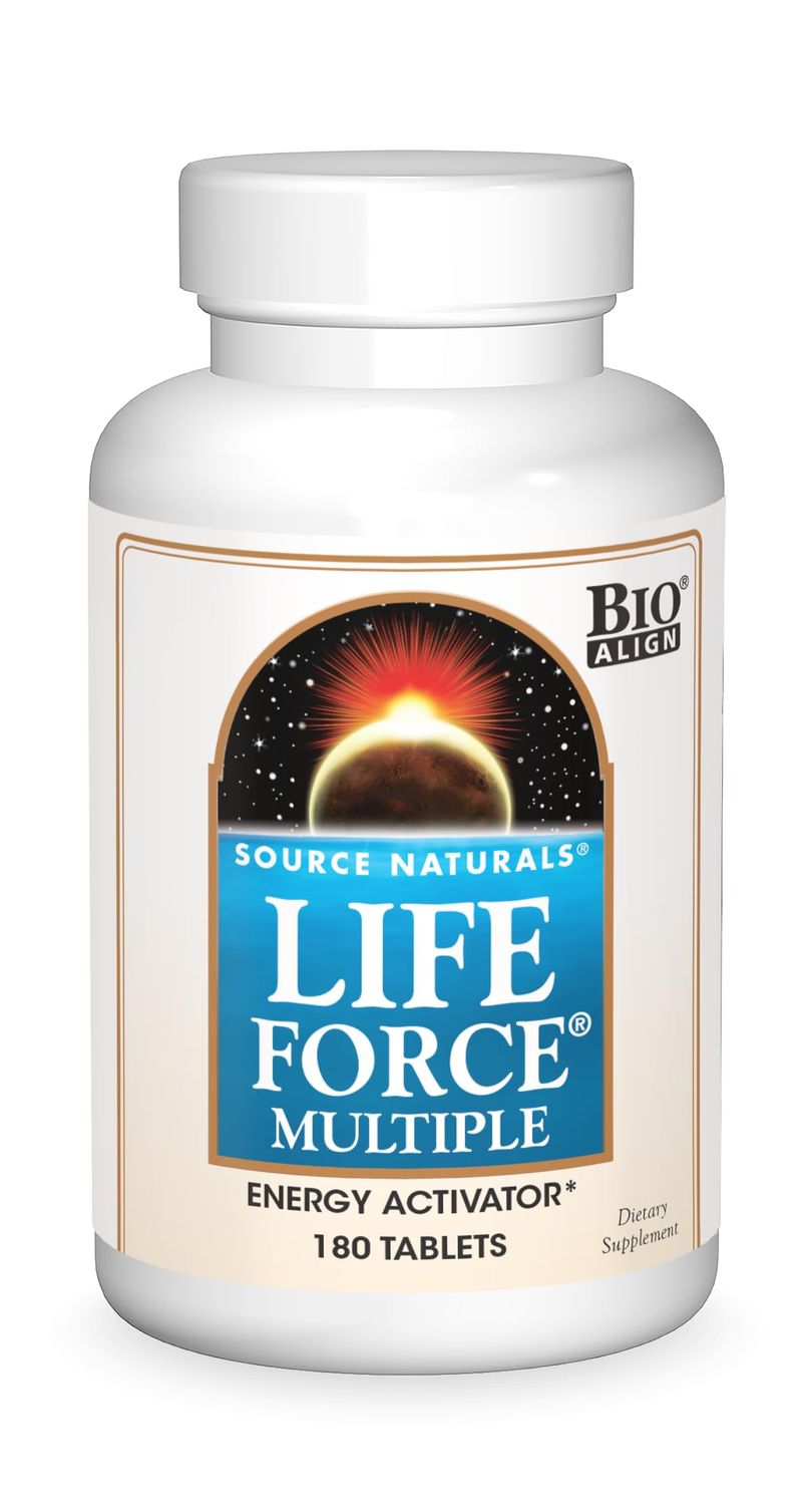 Source Naturals Life Force Multiple, Energy Activator - 180 Tablets