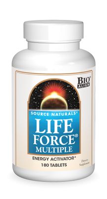Source Naturals Life Force Multiple, Energy Activator - 180 Tablets
