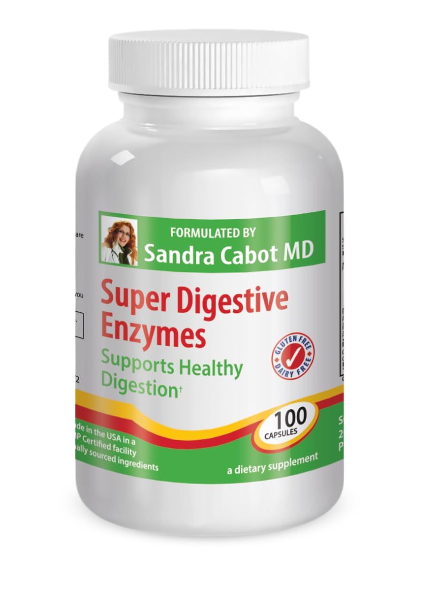 LiverDoctor Super Digestive Enzymes - Digestive Enzyme Supplement, Better Digestion, Metabolism Nutrient Absorption, Bloating and Gas Relief, Constipation Relief