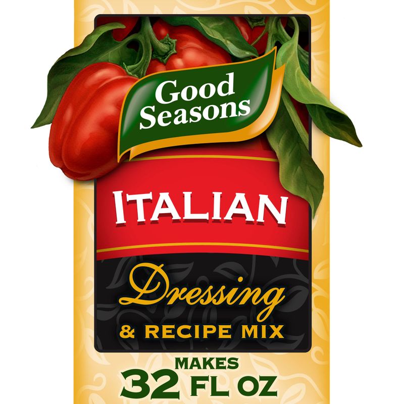 Good Seasons Italian Dressing Recipe Seasoning Mix, 4 ct Packets