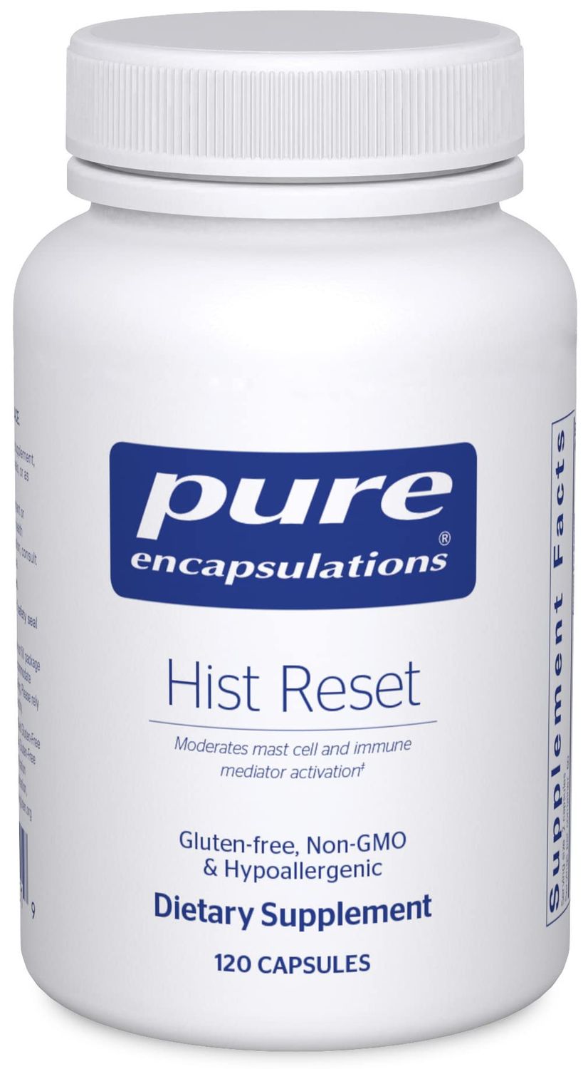 Pure Encapsulations Hist Reset Support for Nasal and Respiratory Health 120 Capsules