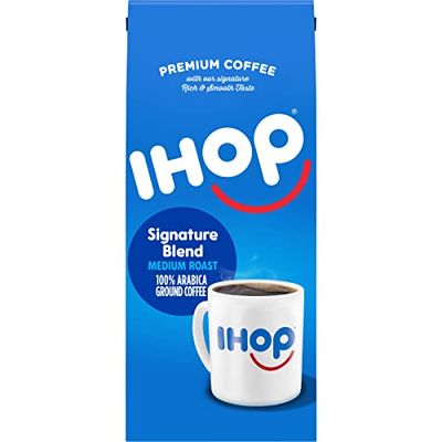 IHOP Medium Roast Signature Blend Ground Coffee, 12 oz Bag