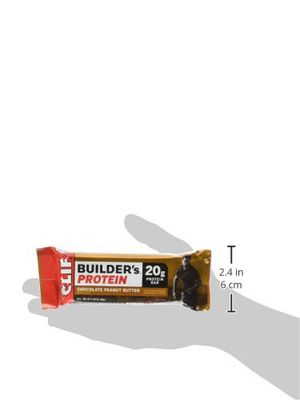 CLIF Chocolate Peanut Butter Builder Bar 6 Count, 14.4 OZ