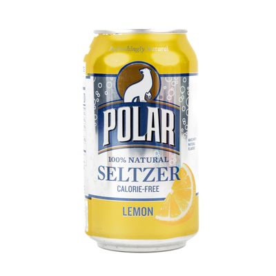 POLAR BEVERAGES Lemon Seltzer, 12 FZ