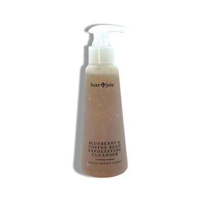 LuxeJoie Facial Cleansers (Blueberry Coffee Bean Cleanser 5oz)
