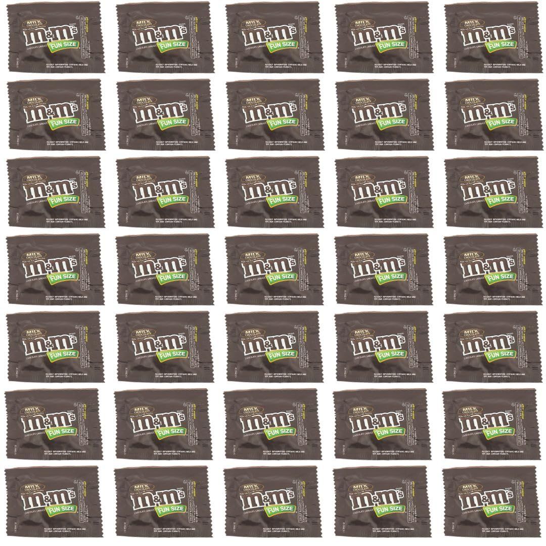 MM s Milk Chocolate Fun Size Packs (Pack of 480) - Bulk Sweet Chocolates - Perfect for Birthdays, Halloween, Themed Events More