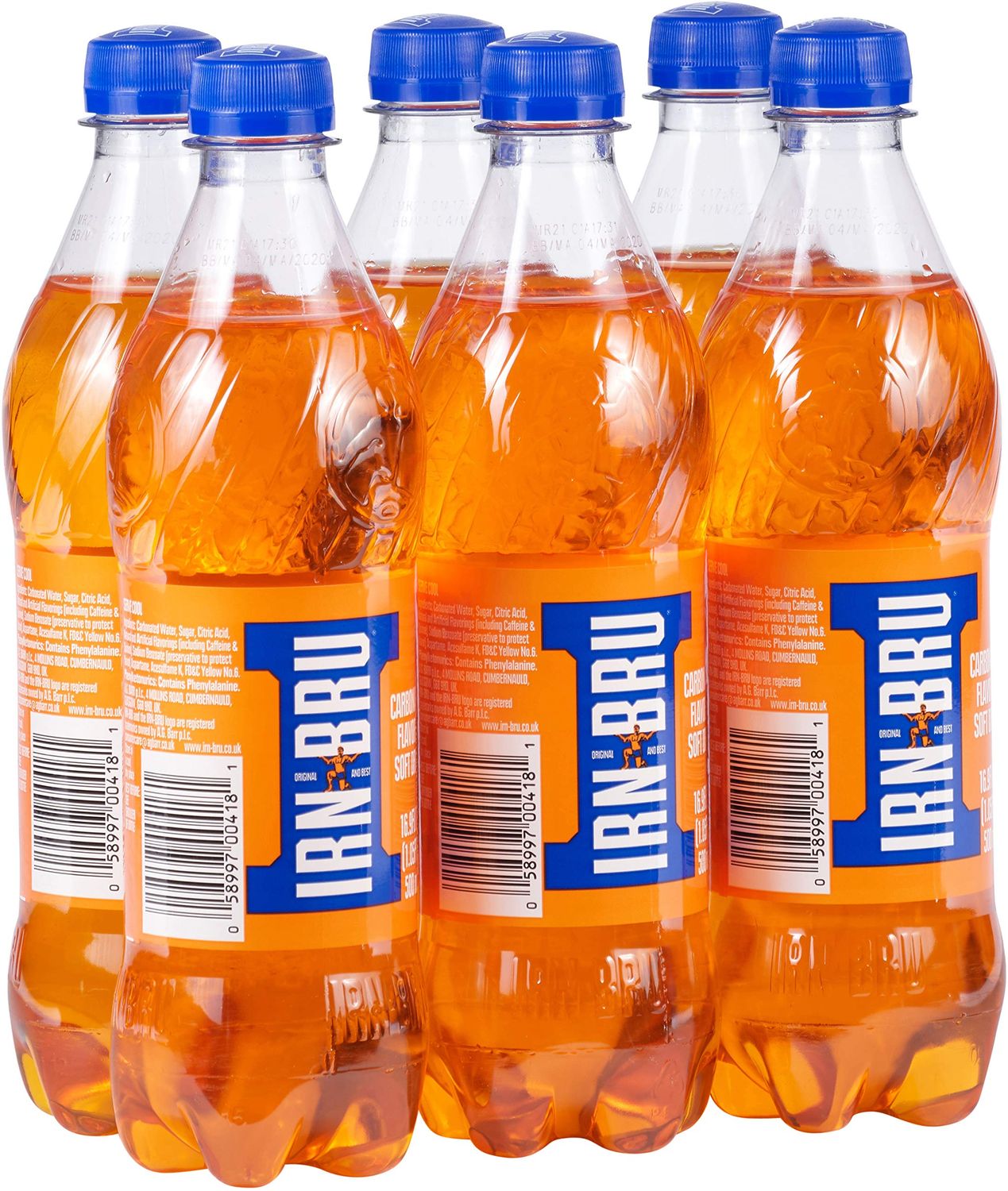 Barr&#39;s Irn-Bru, 16.9-Ounce (Pack of 6)