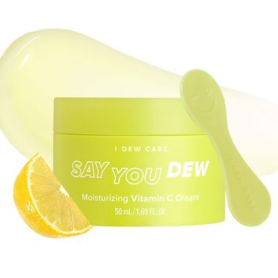 I DEW CARE Vitamin C Face Moisturizer - Say You Dew Korean Skin Care Routine Panthenol, Niacinamide, Non-irritating, Hydrate and Illuminate Glass Smoother Skin, Mother&#39;s Day, 1.69 FL Oz