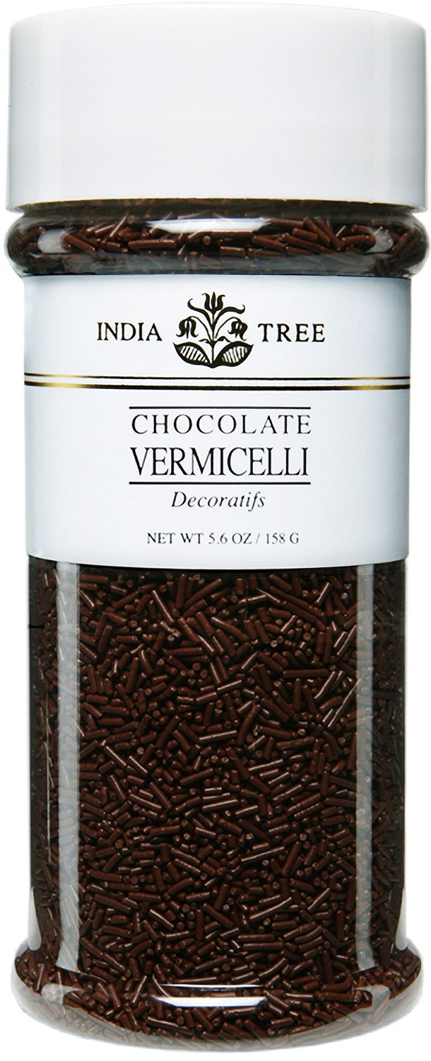 India Tree Chocolate Vermicelli, 5.6 oz (Pack of 3)