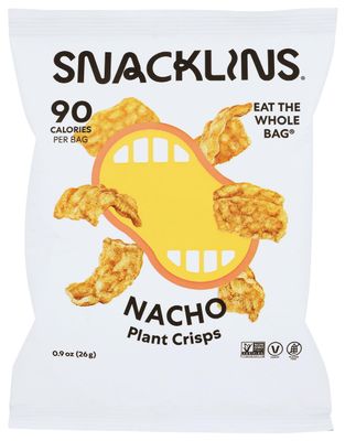 SNACKLINS Nacho Veggie Crisps, 0.9 OZ