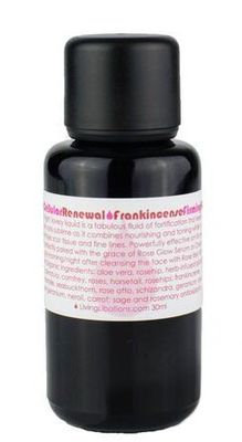 LIVING LIBATIONS - Organic Rose Renewal Frankincense Firming Fluid (1 oz 30 ml)