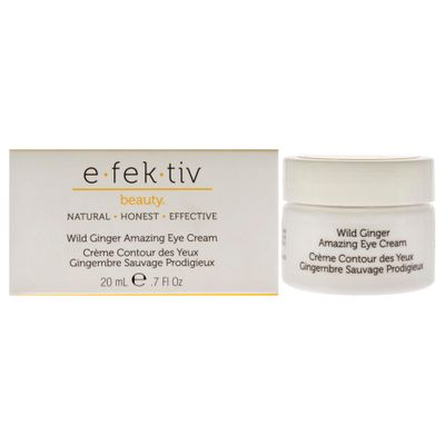e.fek.tiv beauty wild ginger amazing eye cream- deeply hydrates and moisturize- collagen booster- Vegan- Sulfate- free- Unisex- 0.7 fl oz