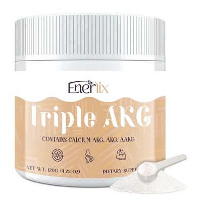 11-in-1 AKG Supplement - Calcium AKG, AAKG, OKG, GKG, CoQ10, Vitamin B3 - Supports Mitochondria, Cellular Energy, Longevity Age Defense - High Absorption - 30 Servings