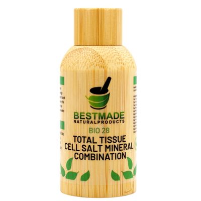 Total Tissue Cell Salt Mineral Combination Bio 28, 300 pellets Helps Your Body Absorb and Use Nutrients, Helps Increase Energy Levels, Helps Improve Sleep Patterns, Overall Health and Vitality