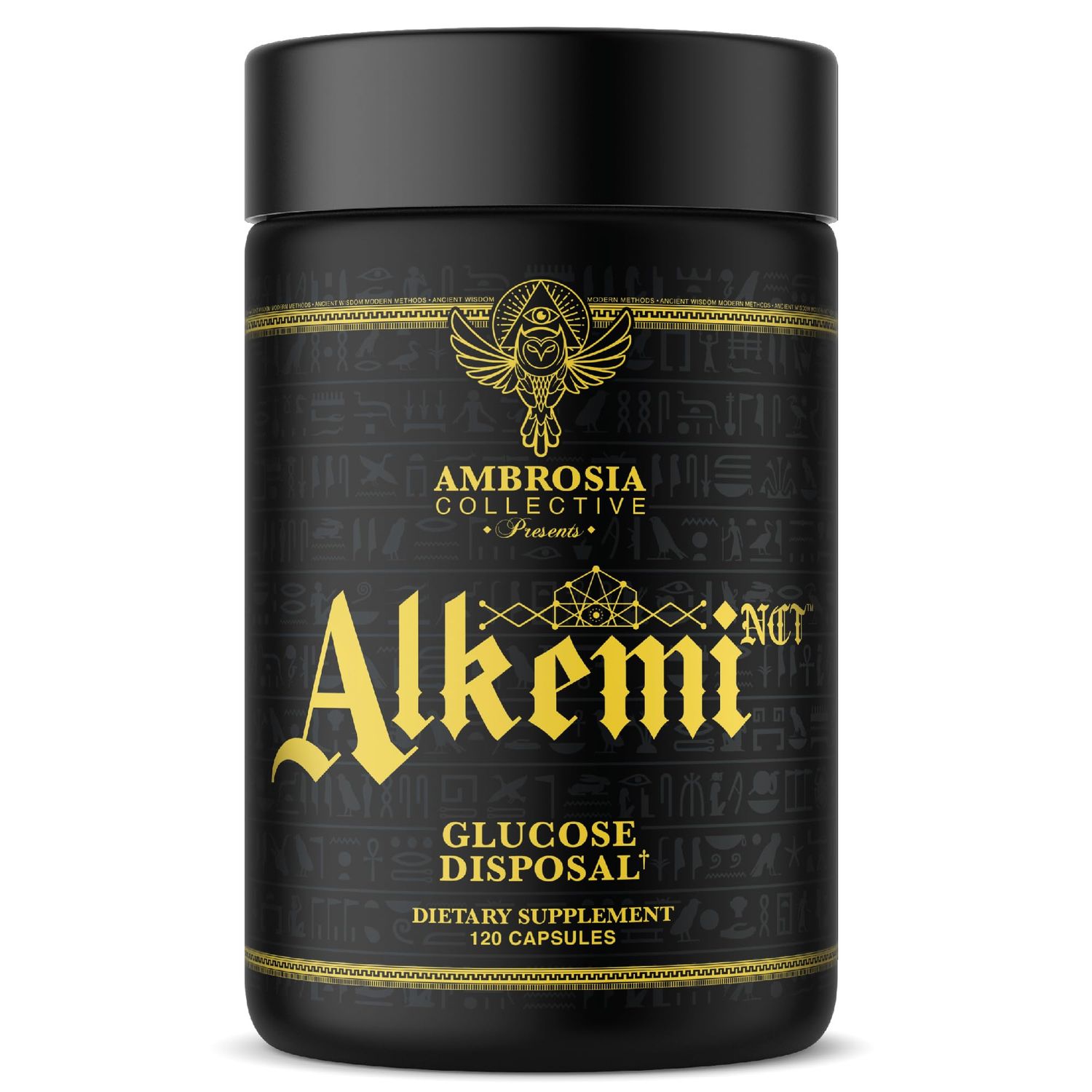 Alkemi NCT - Support Agent with Berberine, ProCynCi Cinnamon Extract, Chromium Picolinate, InSea2 , and GlucoVantage