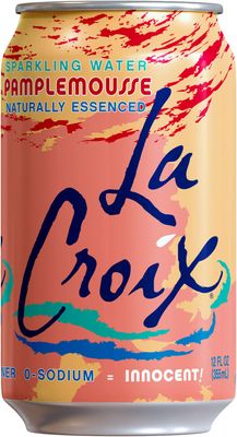 LaCroix, Sparkling Water, Pamplemousse Grapefruit, 12 Fl Oz (Pack of 12)