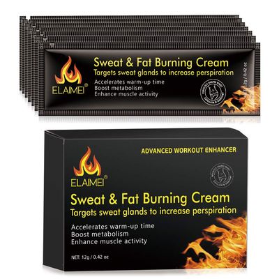 10 Pack Hot Cream, Workout Enhancer Sweat Cream,Fat Burner Cellulite Creams Tighten Muscles, Slimming Enhancer Workout Coconut Body Cream for Weight Losing