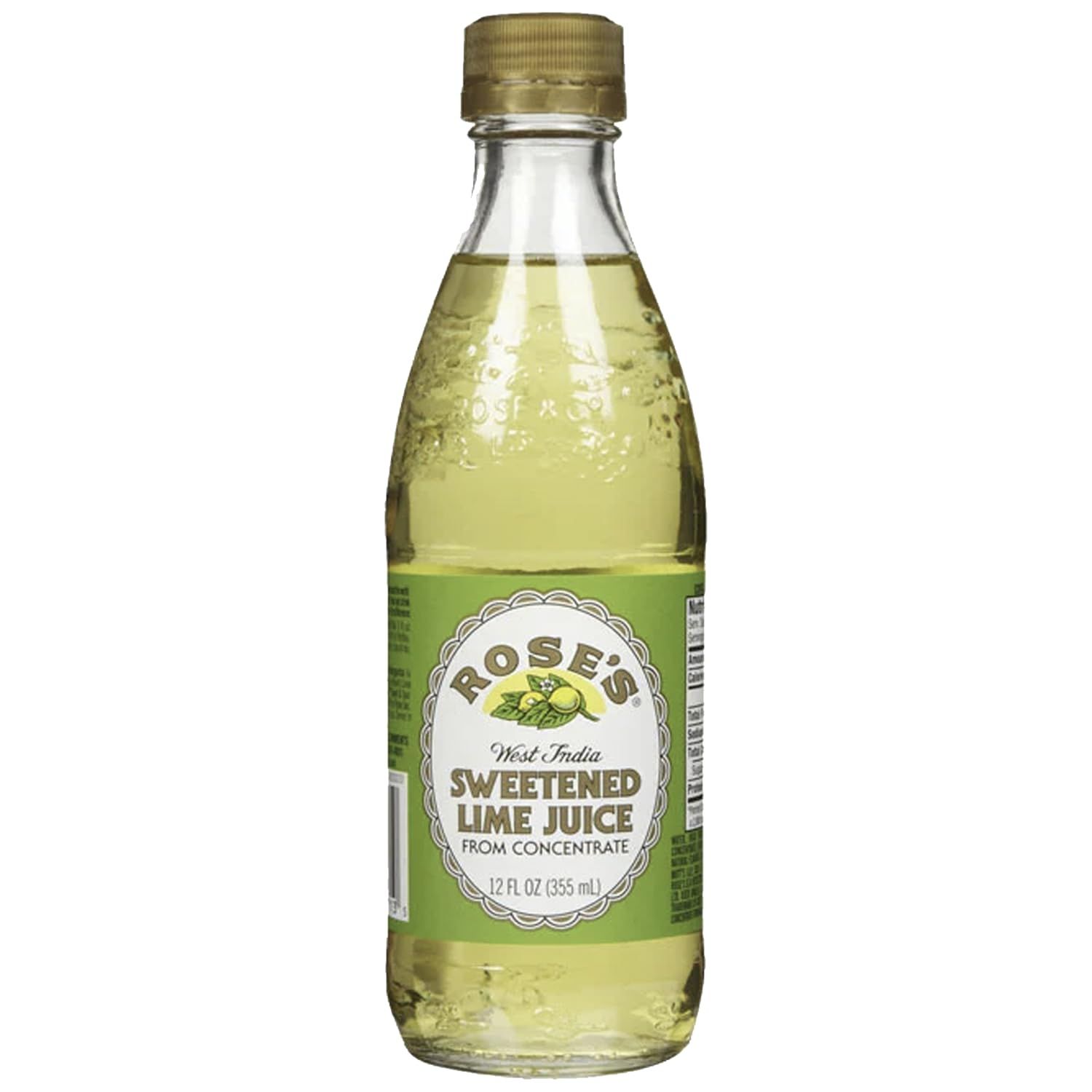 Rose s Sweetened Lime Syrup 12oz Bottle Perfect for Cocktails, Beverages, and Mixers