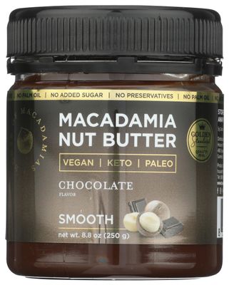 House Of Macadamias Chocolate Flavored Smooth Macadamia Nut Butter, No Added Sugar, No Palm Oil, 8.8 Ounces (Pack Of 8)