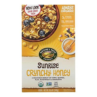 Nature&#39;s Path Sunrise Crunchy Honey 10.60 Ounces (Case of 12)